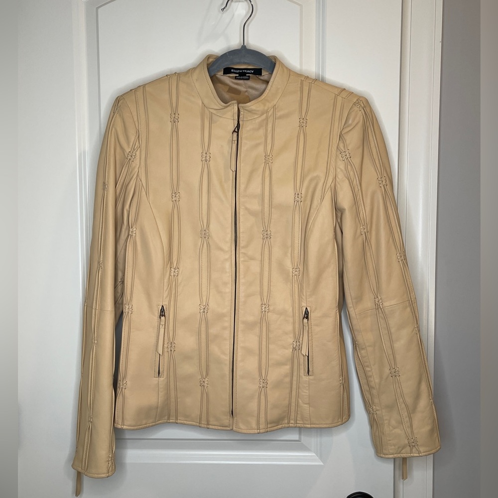 Ellen Tracy Leather Jacket